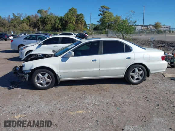 2003 Acura TL with VIN 19UUA56623A066329, listed as a IAAI auction lot 41834882 with 194,525 mi miles. Bid and sale history available at carsss.com. Image 14.