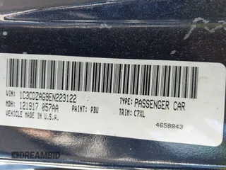 2014 Dodge Avenger SE with VIN 1C3CDZAG9EN223122, listed as a IAAI auction lot 40882250 with 139,552 mi miles. Bid and sale history available at carsss.com. Image 9.