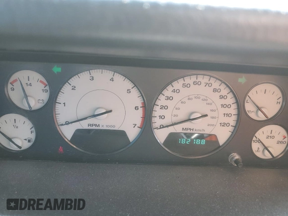 2004 Jeep Grand Cherokee with VIN 1J8GX58J54C284761, listed as a Copart auction lot 75614854 with 182,188 mi miles and Salvage title. Bid and sale history available at DreamBid. Image 9.