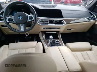2022 BMW X5 xDrive40i with VIN 5UXCR6C06N9J66154, listed as a Copart auction lot 43100413 with 0 mi miles. Bid and sale history available at carsss.com. Image 8.