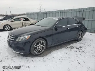 2015 Mercedes-Benz E-Class E 400 with VIN WDDHF6HB0FB137128, listed as a Copart auction lot 85908144 with 148,776 mi miles and Salvage Title. Bid and sale history available at carsss.com. Image 1.