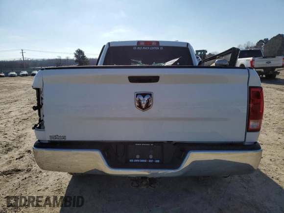 2019 Ram 1500 Classic Express with VIN 1C6RR6FT5KS723603, listed as a Copart auction lot 41662255 with 0 mi miles and Salvage Title. Bid and sale history available at carsss.com. Image 6.
