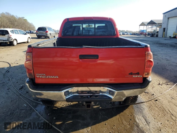 2006 Toyota Tacoma with VIN 5TEMU52N96Z211699, listed as a Copart auction lot 43799515 with 222,370 mi miles and Salvage title. Bid and sale history available at DreamBid. Image 6.
