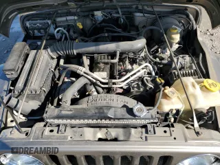 2004 Jeep Wrangler Sahara with VIN 1J4FA59S14P755450, listed as a Copart auction lot 58558005 with 194,044 mi miles and Salvage title. Bid and sale history available at DreamBid. Image 11.