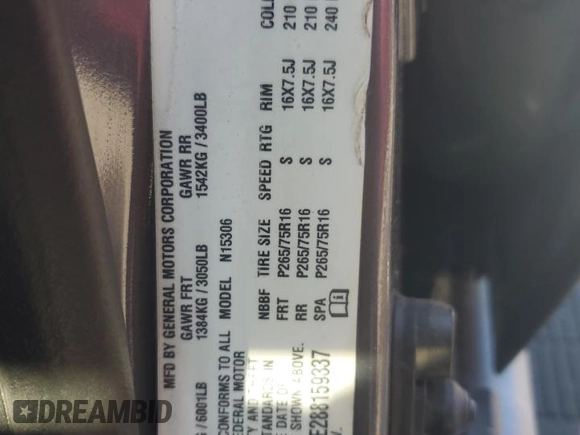 2008 Hummer H3 SUV with VIN 5GTEN13E288159337, listed as a Copart auction lot 71834534 with 184,329 mi miles and Clean Title. Bid and sale history available at carsss.com. Image 13.