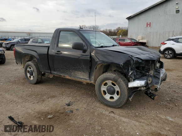 2011 GMC Canyon Work Truck with VIN 1GTG6LFE1B8121433, listed as a Copart auction lot 78406964 with 190,410 mi miles and Clean Title. Bid and sale history available at carsss.com. Image 4.