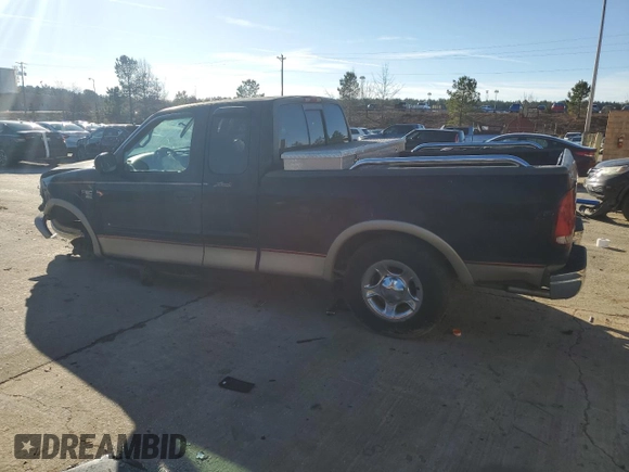 2000 Ford F-150 XL with VIN 1FTRX17L4YNA56465, listed as a Copart auction lot 42381515 with 0 mi miles and Salvage Title. Bid and sale history available at carsss.com. Image 2.