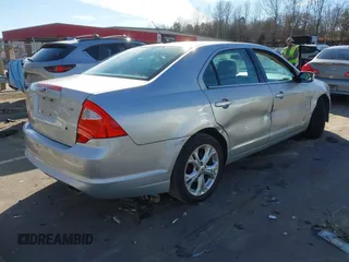 2012 Ford Fusion SE with VIN 3FAHP0HA9CR373284, listed as a IAAI auction lot 41596160 with 132,037 mi miles. Bid and sale history available at carsss.com. Image 4.