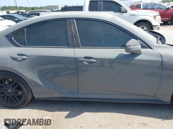 2022 Lexus IS 500 F Sport Performance Launch Edition with VIN JTHUP1D24N5001370, listed as a IAAI auction lot 42277265 with 42,120 mi miles and . Bid and sale history available at DreamBid. Image 13.