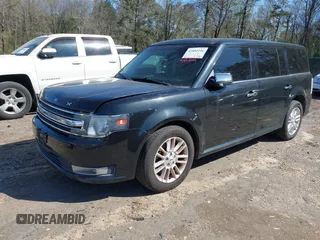 2013 Ford Flex SEL with VIN 2FMHK6C87DBD34589, listed as a IAAI auction lot 41852216 with 161,711 mi miles. Bid and sale history available at carsss.com. Image 2.
