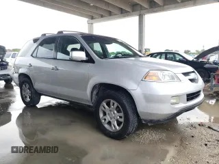2006 Acura MDX Touring with VIN 2HNYD18786H533923, listed as a Copart auction lot 71827454 with 166,402 mi miles and Salvage Title. Bid and sale history available at carsss.com. Image 4.