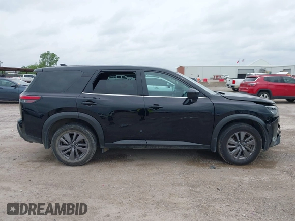2023 Nissan Pathfinder S with VIN 5N1DR3AA1PC274148, listed as a IAAI auction lot 42120218 with 42,743 mi miles and . Bid and sale history available at DreamBid. Image 13.