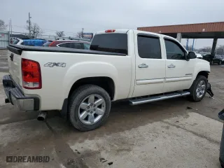 2013 GMC Sierra 1500 SLT with VIN 3GTP2WE70DG252706, listed as a Copart auction lot 46820205 with 145,676 mi miles and Salvage Title. Bid and sale history available at carsss.com. Image 3.