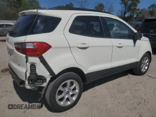 2021 Ford EcoSport SE with VIN MAJ3S2GE1MC437827, listed as a Copart auction lot 50764635 with 27,137 mi miles and Salvage Title. Bid and sale history available at DreamBid. Image 3.