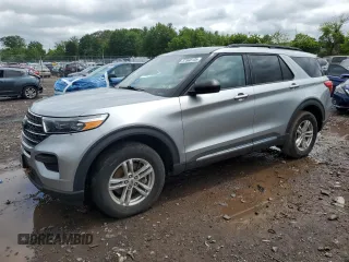 2023 Ford Explorer XLT z VIN 1FMSK8DH8PGB88412, wystawiony jako Copart lot #57968135 z przebiegiem 37 069 mil mil oraz Szkoda całkowita • Salvage title. Historia ofert i sprzedaży dostępna na DreamBid. Obrazek 1.