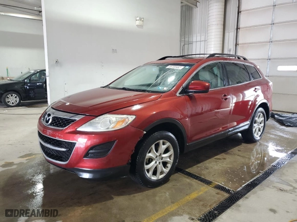 2012 Mazda CX-9 Touring with VIN JM3TB3CV9C0361741, listed as a Copart auction lot 49700465 with 242,288 mi miles and Salvage Title. Bid and sale history available at carsss.com. Image 1.