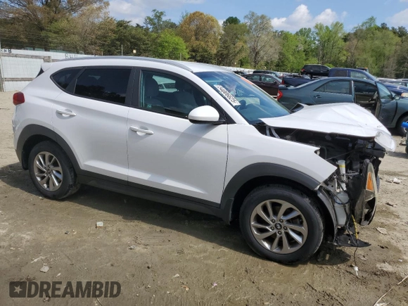 2016 Hyundai Tucson SE z VIN KM8J33A43GU179941, wystawiony jako Copart lot #54006625 z przebiegiem 132 122 mil mil oraz Szkoda całkowita • Salvage title. Historia ofert i sprzedaży dostępna na DreamBid. Obrazek 4.