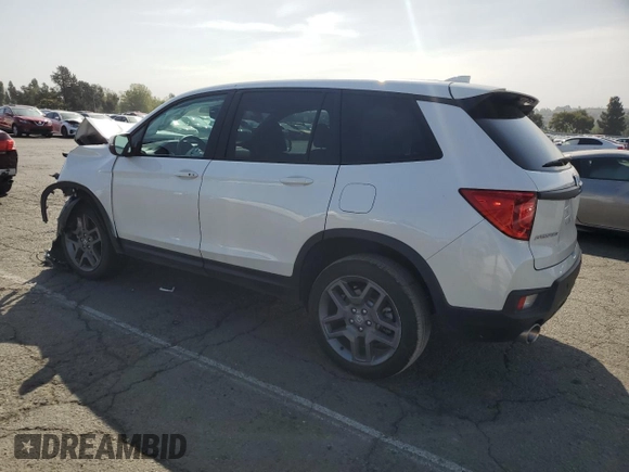 2023 Honda Passport EX-L with VIN 5FNYF8H58PB014241, listed as a Copart auction lot 55176105 with 16,672 mi miles and Salvage title. Bid and sale history available at DreamBid. Image 2.