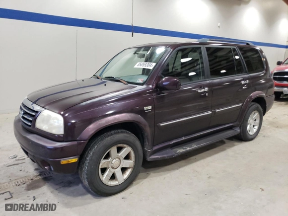 2002 Suzuki XL-7 Standard with VIN JS3TX92V224118134, listed as a Copart auction lot 85059304 with 118,700 mi miles and Salvage Title. Bid and sale history available at carsss.com. Image 1.