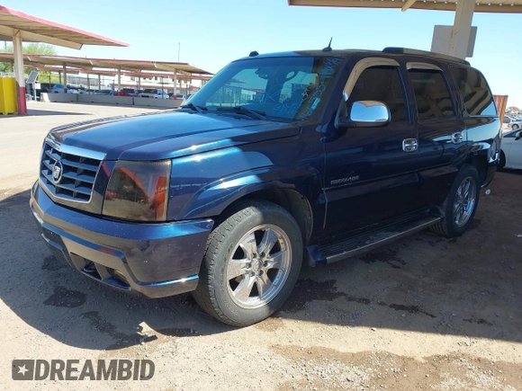 2005 Cadillac Escalade with VIN 1GYEK63N75R166555, listed as a IAAI auction lot 42545149 with Not provided miles and . Bid and sale history available at DreamBid. Image 2.