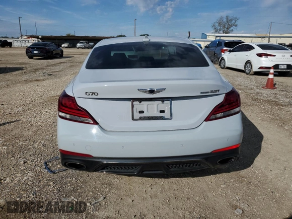 2020 Genesis G70 3.3T с VIN KMTG34LE3LU064052, выставлен на аукционе Copart как лот 83573294 с пробегом 56 514 миль миль и Списание • Salvage title. История ставок и продаж доступна на DreamBid. Изображение 6.