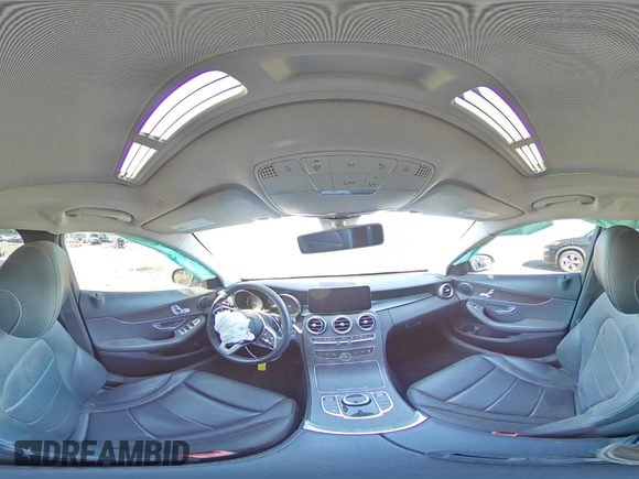 2019 Mercedes-Benz C 300 with VIN WDDWF8DB8KR483762, listed as a Copart auction lot 47028645 with 64,470 mi miles and Salvage Title. Bid and sale history available at DreamBid. Image 12.