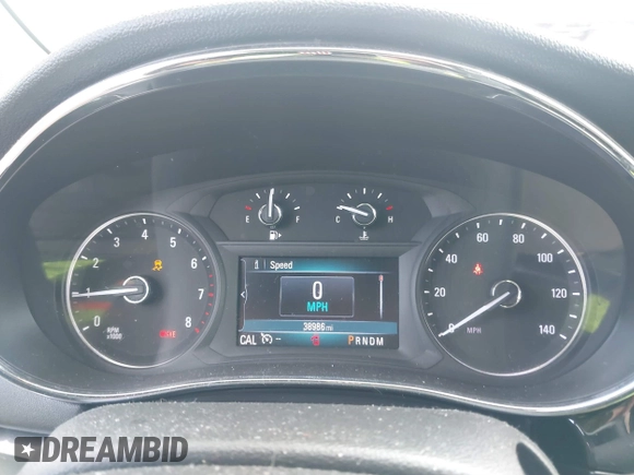 2019 Buick Encore Preferred with VIN KL4CJASB1KB928500, listed as a IAAI auction lot 41904681 with 38,986 mi miles and . Bid and sale history available at DreamBid. Image 7.