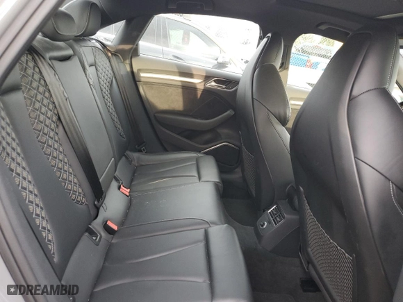 2018 Audi RS 3 with VIN WUABWGFF5J1902427, listed as a Copart auction lot 67973714 with 27864 miles and Salvage Title. Bid and sale history available at carsss.com. Image 10.