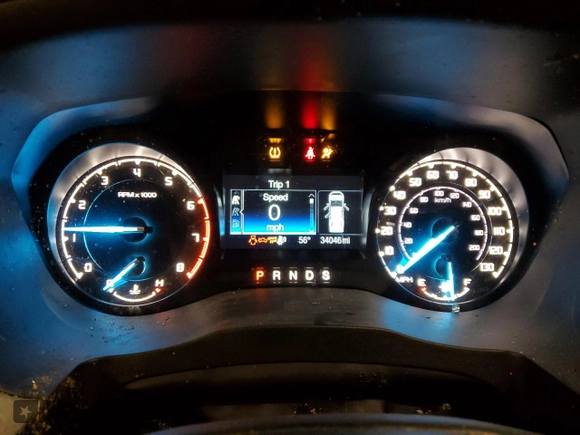 2023 Ford Ranger XL with VIN 1FTER4FH9PLE34829, listed as a Copart auction lot 55485345 with 34,046 mi miles and Salvage title. Bid and sale history available at DreamBid. Image 9.
