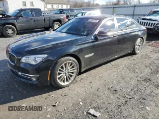 2014 BMW 7 Series ALPINA B7 with VIN WBAYE8C5XED134604, listed as a Copart auction lot 85888354 with 146,636 mi miles and Salvage Title. Bid and sale history available at carsss.com. Image 1.
