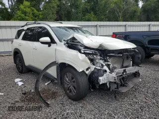 2024 Nissan Pathfinder SV with VIN 5N1DR3BA2RC200075, listed as a Copart auction lot 63467585 with 35,160 mi miles and Non repairable. Bid and sale history available at DreamBid. Image 4.