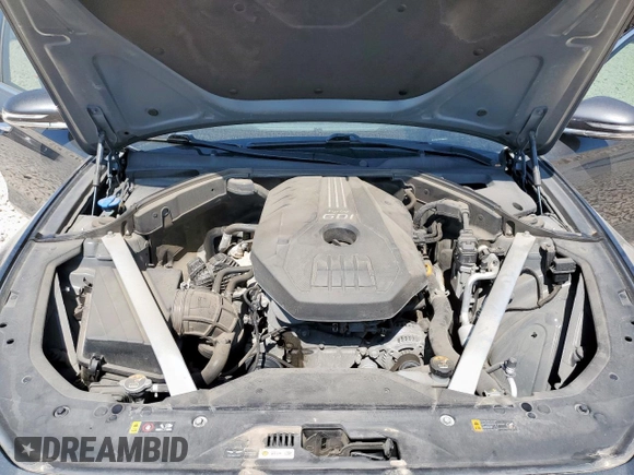 2020 Genesis G70 2.0T z VIN KMTG34LA3LU053274, wystawiony jako Copart lot #57417285 z przebiegiem 89 091 mil mil oraz Szkoda całkowita • Salvage title. Historia ofert i sprzedaży dostępna na DreamBid. Obrazek 11.