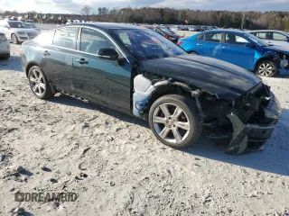2017 Jaguar XE with VIN SAJAE4BN6HA972747, listed as a Copart auction lot 85415574 with 80,870 mi miles and Salvage Title. Bid and sale history available at DreamBid. Image 4.