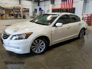 2012 Honda Accord EX-L z VIN 1HGCP3F88CA034310, wystawiony jako Copart lot #57353515 z przebiegiem Nie podano mil oraz Czysty tytuł • Clean title. Historia ofert i sprzedaży dostępna na DreamBid. Obrazek 1.