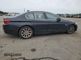 2014 BMW 5 Series 535i xDrive with VIN WBA5B3C57ED534912, listed as a Copart auction lot 80182374 with 134,604 mi miles and Non Repairable. Bid and sale history available at carsss.com. Image 3.