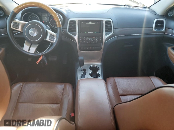 2013 Jeep Grand Cherokee Overland with VIN 1C4RJECTXDC546042, listed as a Copart auction lot 48132195 with 91,863 mi miles and Salvage Title. Bid and sale history available at carsss.com. Image 8.