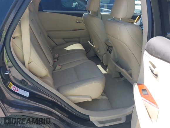 2010 Lexus RX 350 with VIN 2T2ZK1BA8AC031772, listed as a IAAI auction lot 41986113 with 215,318 mi miles. Bid and sale history available at carsss.com. Image 8.
