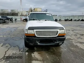 2000 Ford Ranger XL with VIN 1FTYR10V4YPB08912, listed as a Copart auction lot 45122695 with 260,093 mi miles and Salvage Title. Bid and sale history available at carsss.com. Image 10.