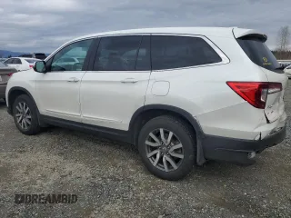 2022 Honda Pilot EX-L with VIN 5FNYF6H53NB018182, listed as a Copart auction lot 45166705 with 48,101 mi miles and Salvage Title. Bid and sale history available at carsss.com. Image 2.