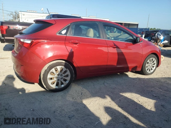 2016 Hyundai Elantra GT with VIN KMHD35LH9GU335747, listed as a Copart auction lot 67589134 with 116,599 mi miles and Salvage Title. Bid and sale history available at carsss.com. Image 3.