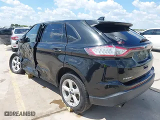 2015 Ford Edge SE with VIN 2FMTK3G99FBC33374, listed as a IAAI auction lot 40020092 with 185,607 mi miles. Bid and sale history available at carsss.com. Image 3.