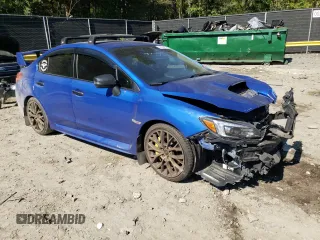 2018 Subaru WRX STI with VIN JF1VA2N65J9822968, listed as a Copart auction lot 70933573 with 102,522 mi miles. Bid and sale history available at carsss.com. Image 4.