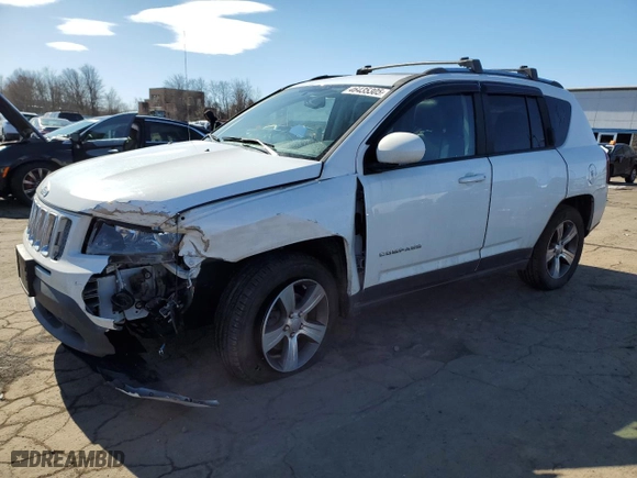 2016 Jeep Compass High Altitude Edition with VIN 1C4NJDEB1GD798645, listed as a Copart auction lot 46435305 with 95,457 mi miles and Salvage Title. Bid and sale history available at carsss.com. Image 1.
