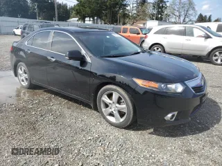 2011 Acura TSX with VIN JH4CU2F66BC000271, listed as a Copart auction lot 52313205 with 121,390 mi miles and Salvage Title. Bid and sale history available at carsss.com. Image 4.