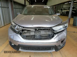 2019 Honda CR-V EX with VIN 2HKRW1H52KH512876, listed as a Copart auction lot 43337215 with 107,566 mi miles and Salvage Title. Bid and sale history available at DreamBid. Image 5.