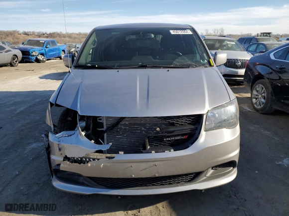 2016 Dodge Grand Caravan SE with VIN 2C4RDGBG3GR153146, listed as a Copart auction lot 45012064 with 104,880 mi miles and Salvage Title. Bid and sale history available at carsss.com. Image 5.
