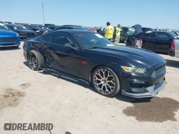 2015 Ford Mustang GT z VIN 1FA6P8CF1F5327142, wystawiony jako IAAI lot #41909056 z przebiegiem 105 798 mil mil oraz . Historia ofert i sprzedaży dostępna na DreamBid. Obrazek 1.