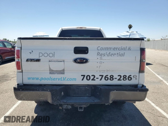 2010 Ford F-150 XL with VIN 1FTMF1CW9AKE60415, listed as a Copart auction lot 63750515 with 196,809 mi miles and Clean title. Bid and sale history available at DreamBid. Image 10.