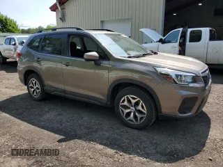 2020 Subaru Forester Premium with VIN JF2SKAJC4LH487213, listed as a Copart auction lot 59174435 with 26,827 mi miles and Salvage title. Bid and sale history available at DreamBid. Image 4.