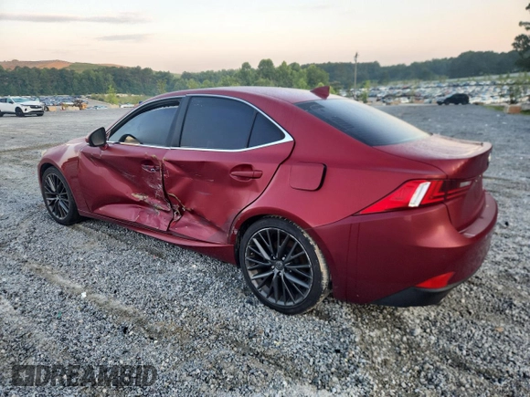 2014 Lexus IS 250 with VIN JTHBF1D26E5016480, listed as a Copart auction lot 61598525 with 170,582 mi miles and Clean title. Bid and sale history available at DreamBid. Image 2.